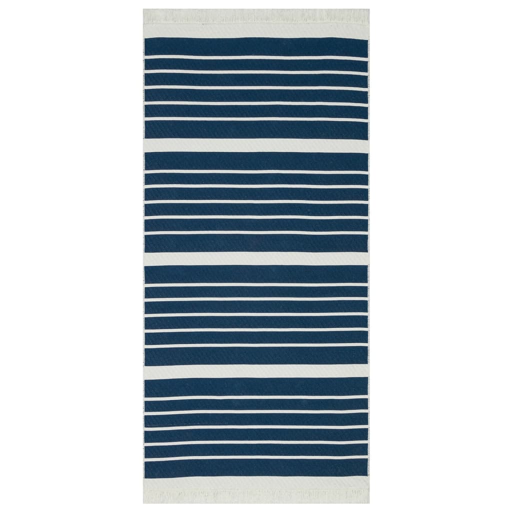 Berkfield Rug Marine 100x200 cm Cotton