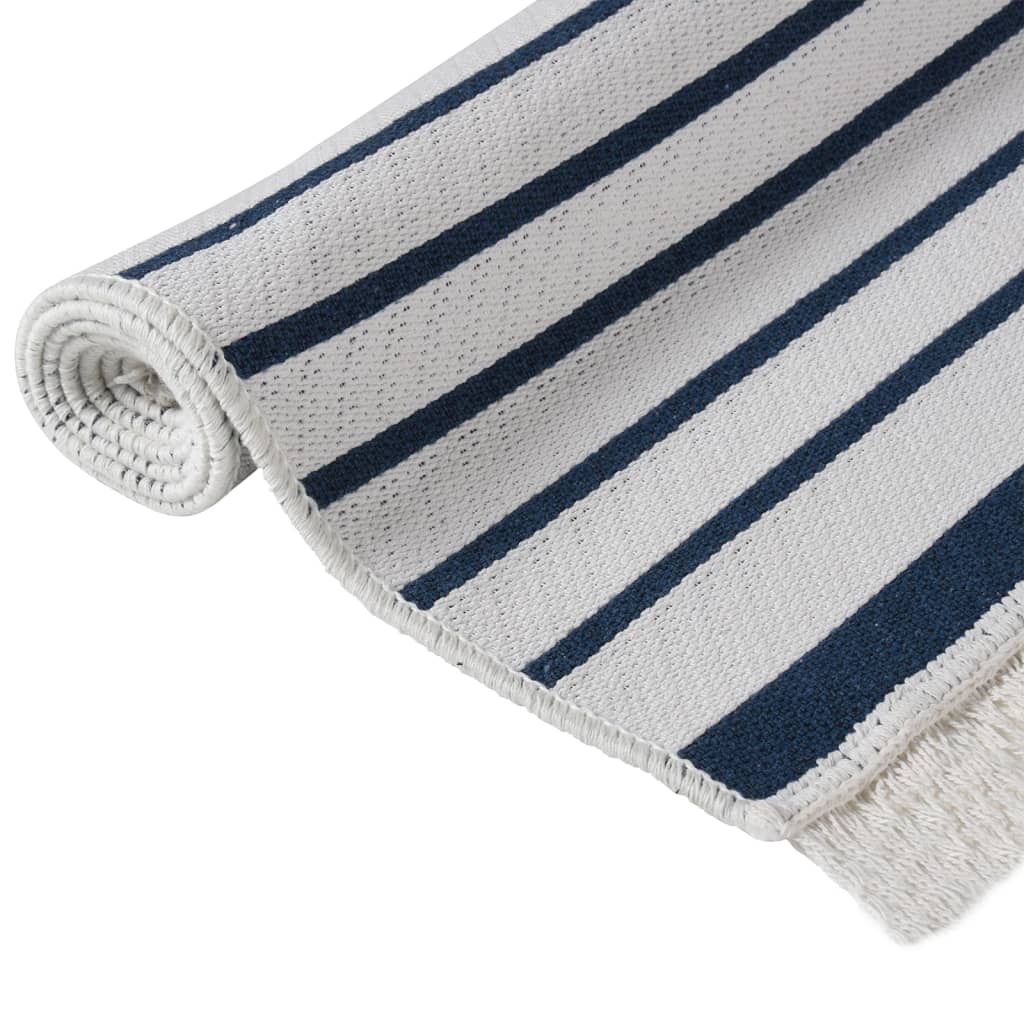 Berkfield Rug Marine 100x200 cm Cotton