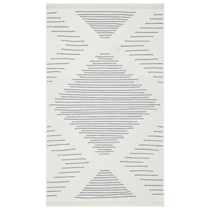 Berkfield Rug Dark Grey 120x180 cm Cotton