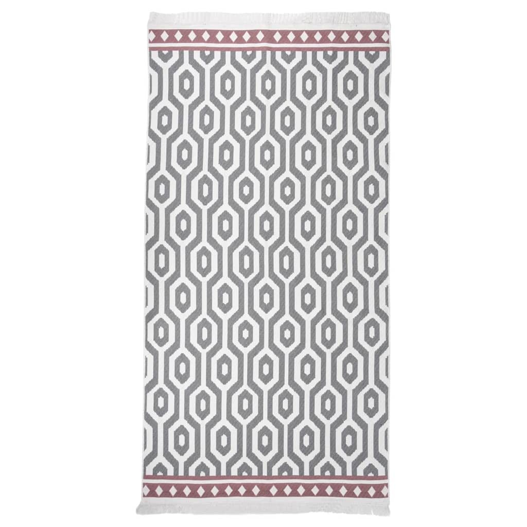 Berkfield Rug Grey 80x150 cm Cotton