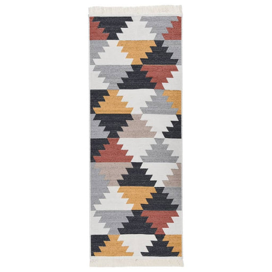 Berkfield Rug Multicolour 100x300 cm Cotton
