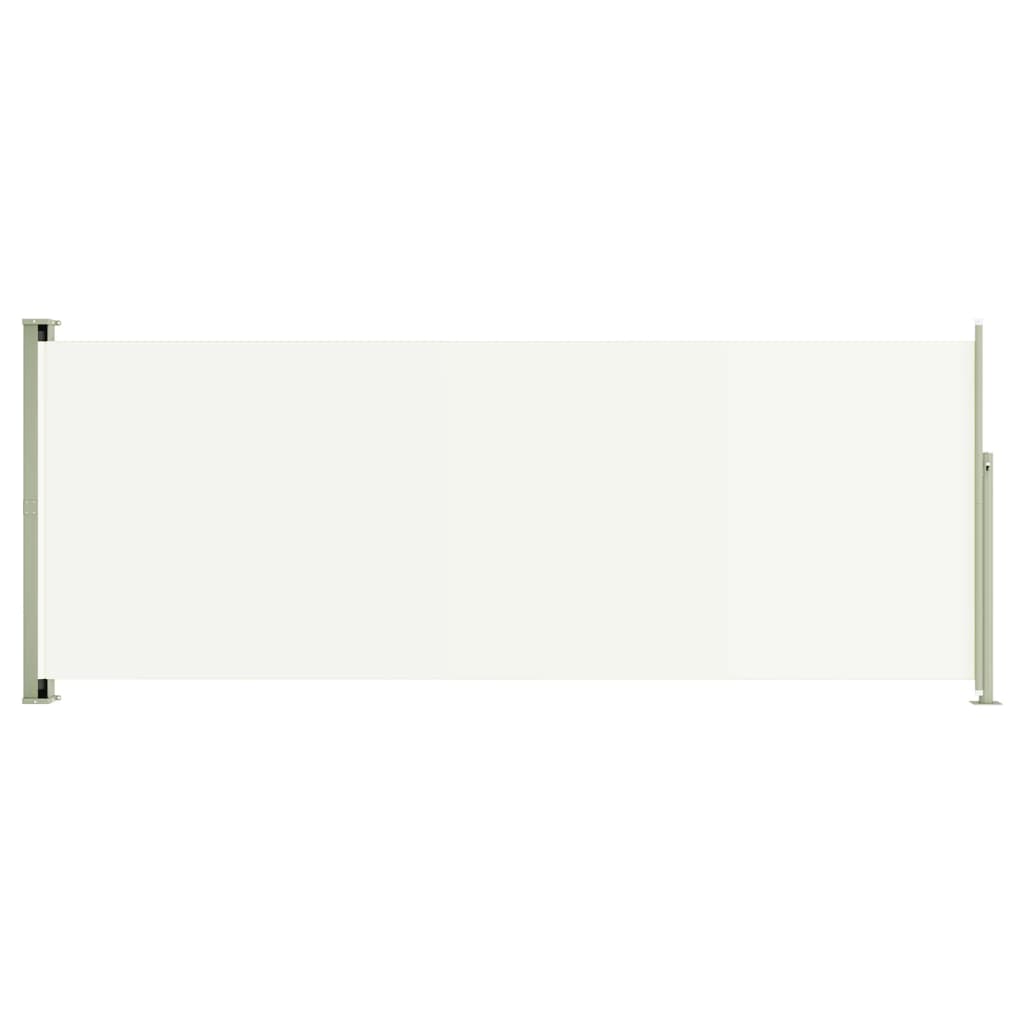 Berkfield Patio Retractable Side Awning 117x300 cm Cream