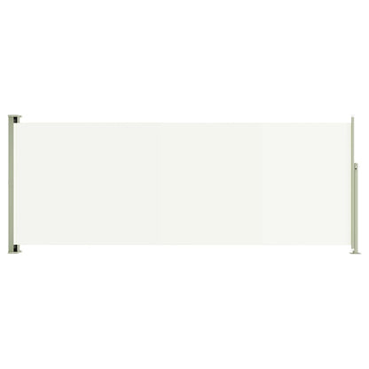 Berkfield Patio Retractable Side Awning 117x300 cm Cream