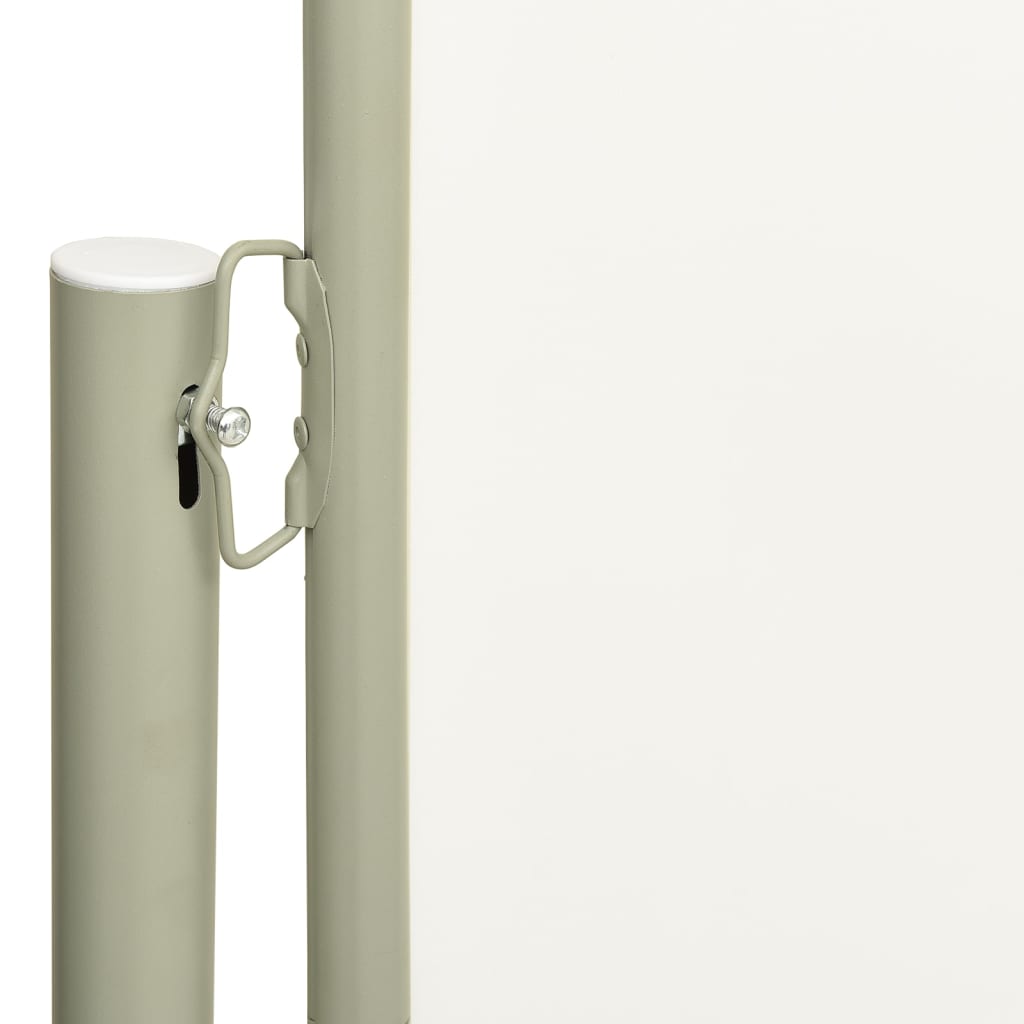 Berkfield Patio Retractable Side Awning 117x300 cm Cream