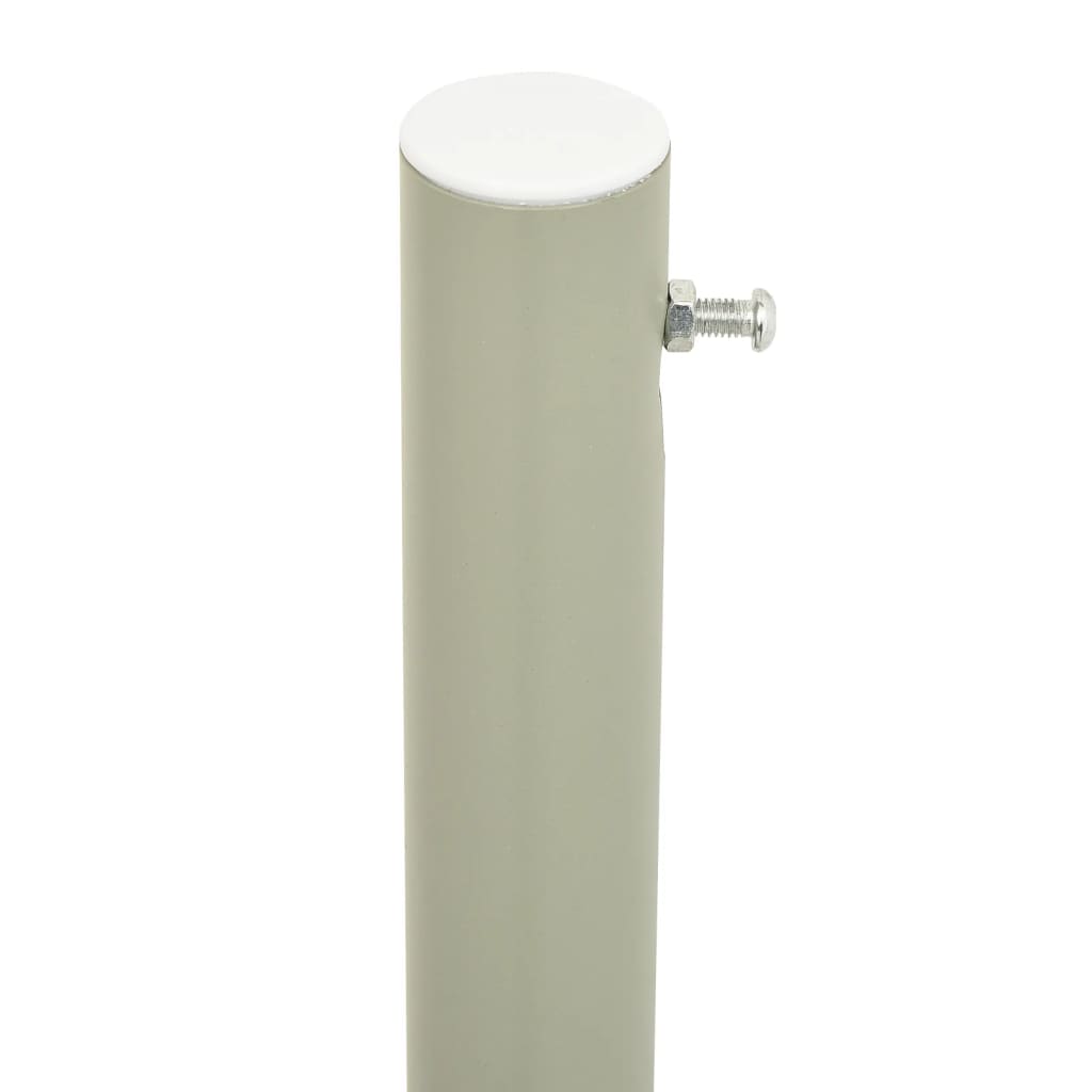 Berkfield Patio Retractable Side Awning 117x300 cm Cream