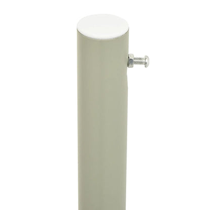 Berkfield Patio Retractable Side Awning 117x300 cm Cream