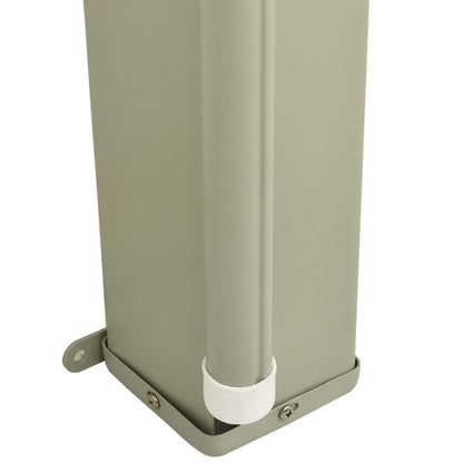 Berkfield Patio Retractable Side Awning 117x300 cm Cream