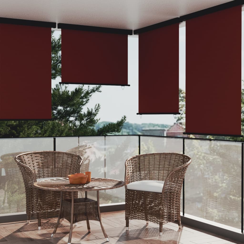 Berkfield Balcony Side Awning 122x250 cm Brown