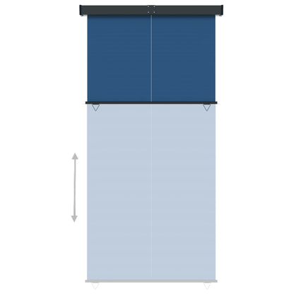 Berkfield Balcony Side Awning 145x250 cm Blue