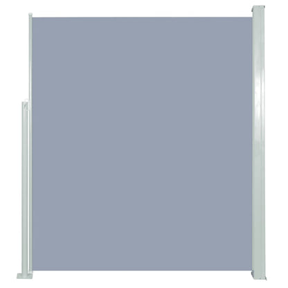 Berkfield Patio Retractable Side Awning 160x300 cm Grey