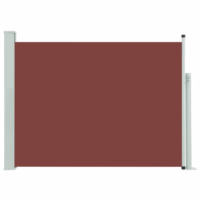 Berkfield Patio Retractable Side Awning 117x500 cm Brown