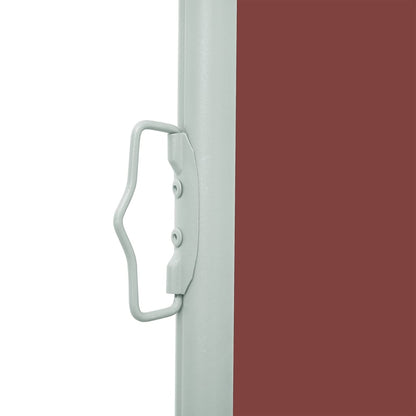Berkfield Patio Retractable Side Awning 117x500 cm Brown