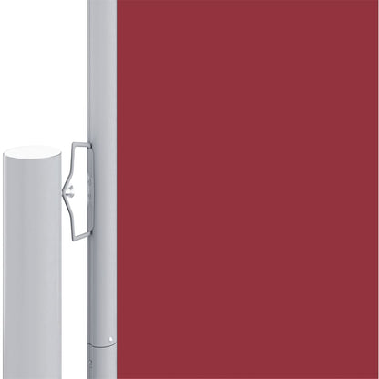 Berkfield Retractable Side Awning Red 200x600 cm