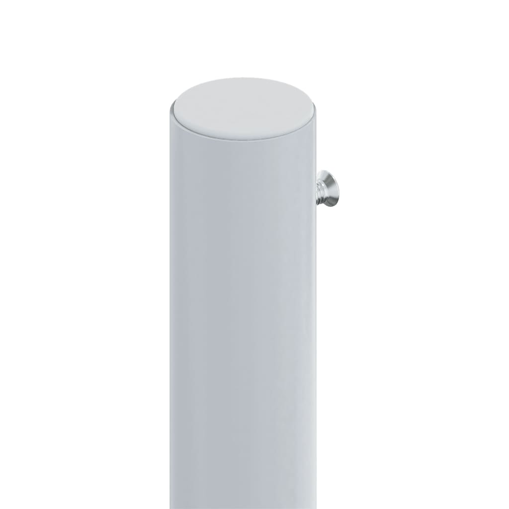 Berkfield Retractable Side Awning Red 200x600 cm