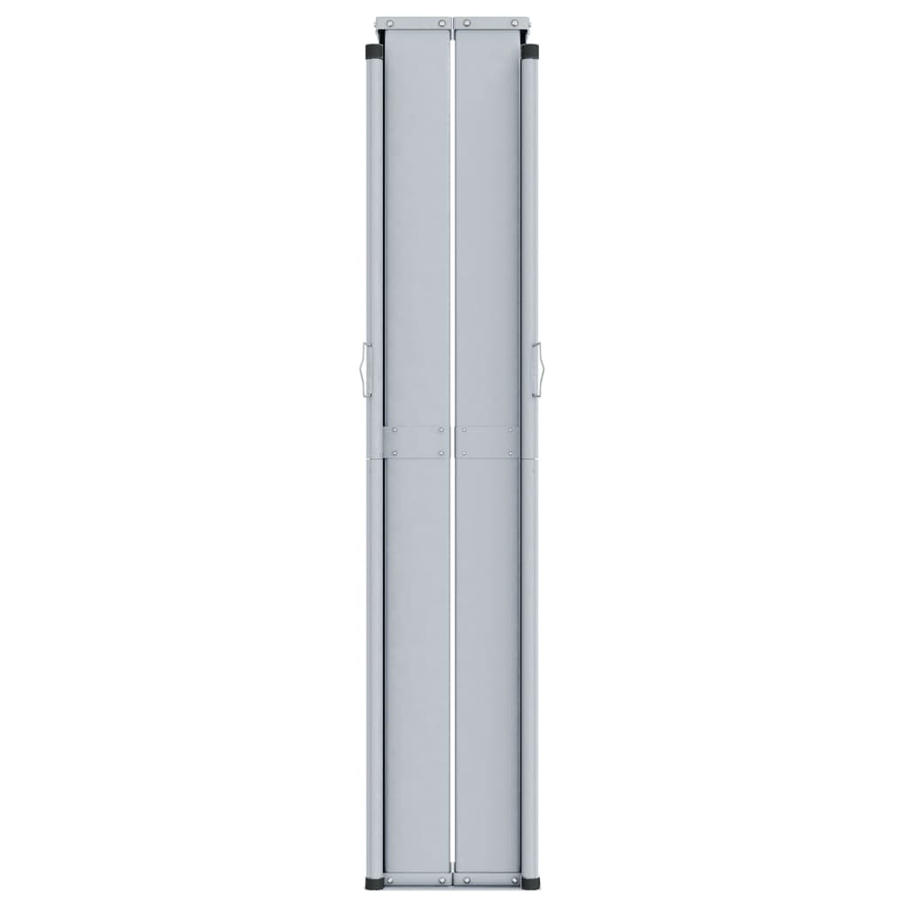 Berkfield Retractable Side Awning Brown 220x1000 cm