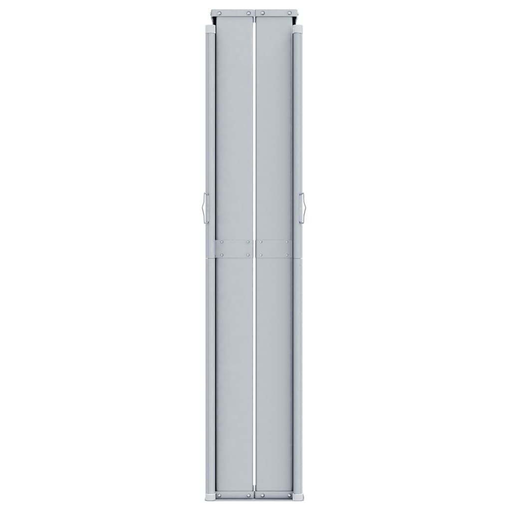 Berkfield Retractable Side Awning Red 220x1000 cm