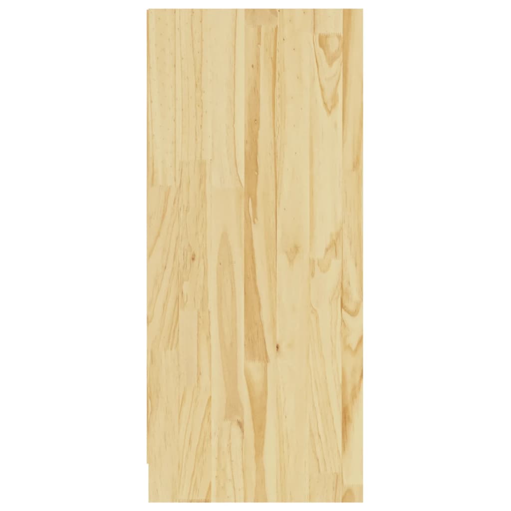Berkfield Sideboard 70x33x76 cm Solid Pinewood