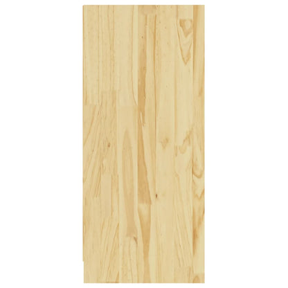 Berkfield Sideboard 70x33x76 cm Solid Pinewood