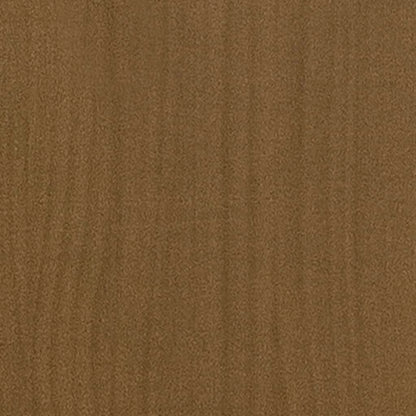 Berkfield Garden Planter Honey Brown 31x31x31 cm Solid Pinewood