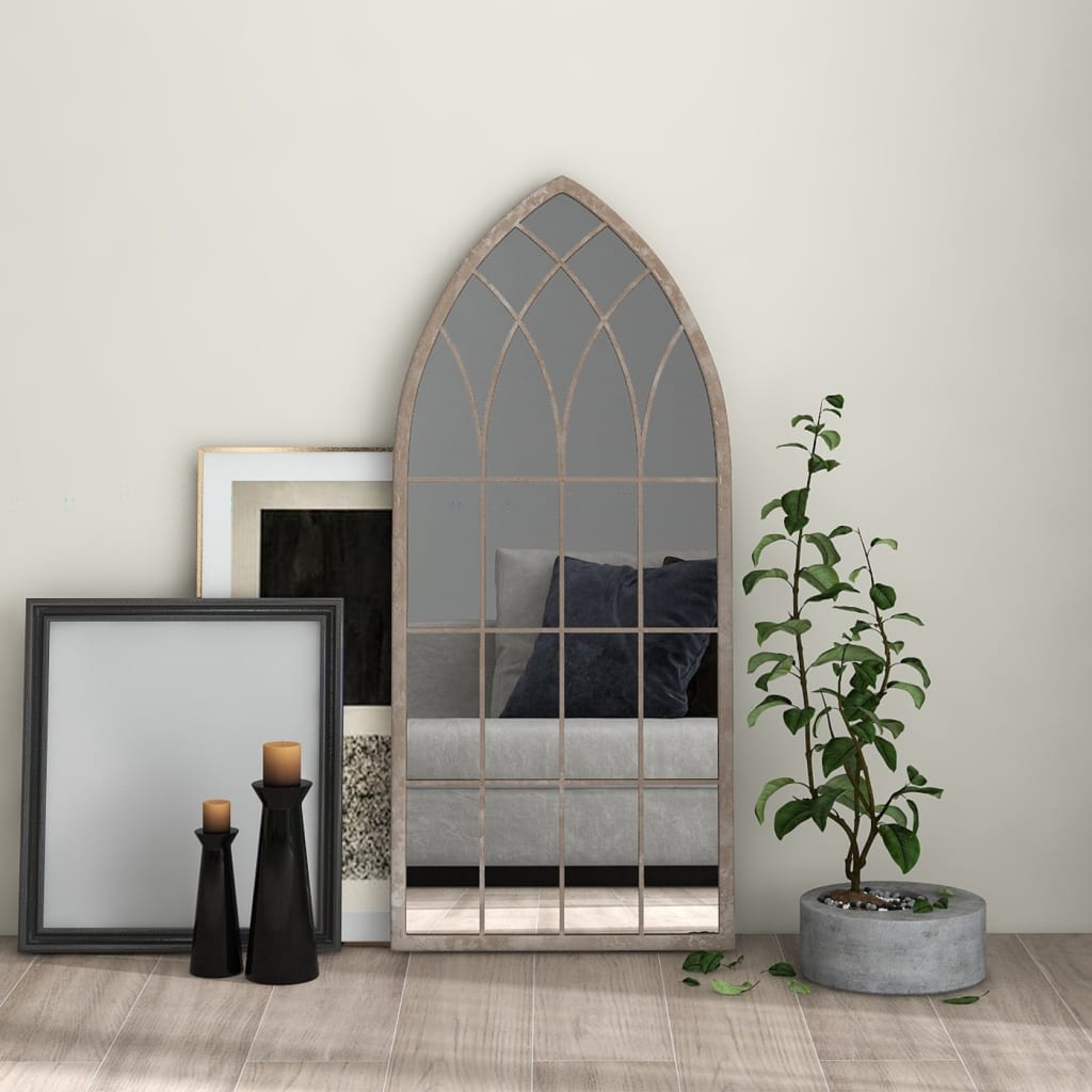 Berkfield Mirror Sand 100x45 cm Iron for Indoor Use