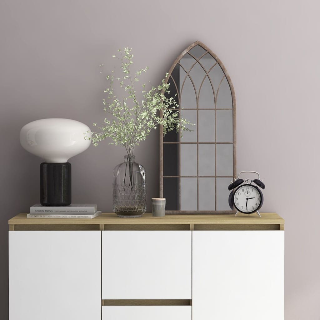 Berkfield Mirror Sand 70x30 cm Iron for Indoor Use