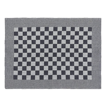 Berkfield Kitchen Towels 50 pcs Black and White 50x70 cm Cotton