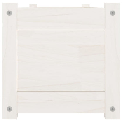 Berkfield Garden Raised Bed White 150x31x31 cm Solid Pinewood