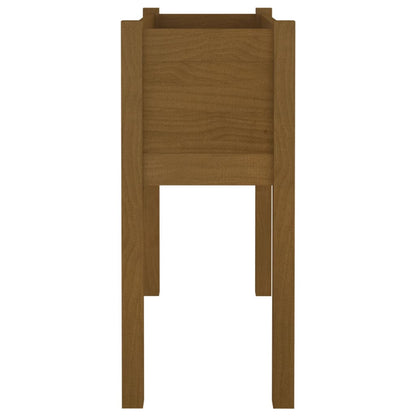 Berkfield Garden Planters 2 pcs Honey Brown 70x31x70 cm Solid Pinewood