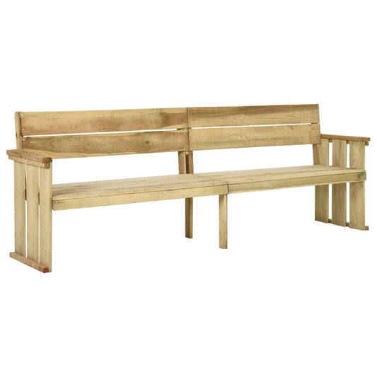 Berkfield Garden Bench 233 cm Impregnated Pinewood
