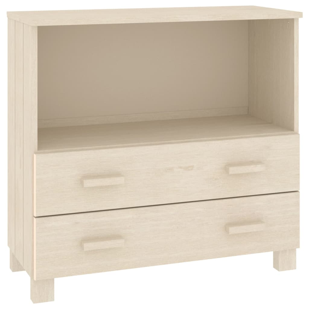 Berkfield Sideboard HAMAR Honey Brown 85x35x80 cm Solid Wood Pine