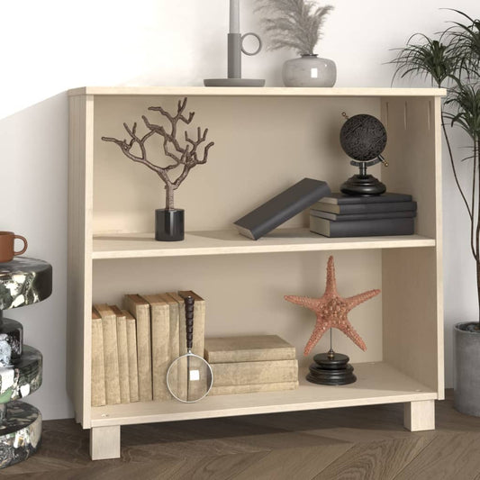 Berkfield Sideboard HAMAR Honey Brown 85x35x80 cm Solid Wood Pine
