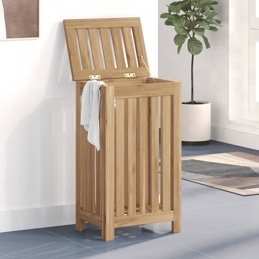 Berkfield Wash Bin 35x25x60 cm Solid Wood Teak