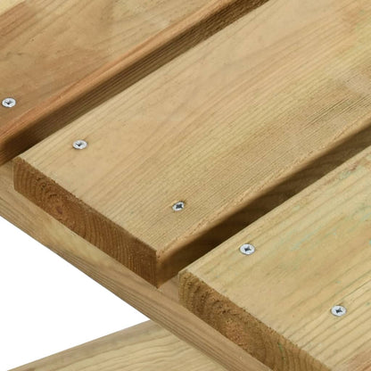 Berkfield Garden Table 110x79x75 cm Impregnated Pinewood