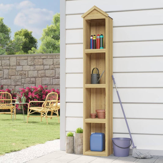 Berkfield Garden Tool Shed 34x33x222 cm Impregnated Pinewood