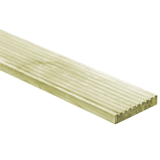 Berkfield 8 pcs Decking Boards 1.16 m�__ 1m Impregnated Pinewood