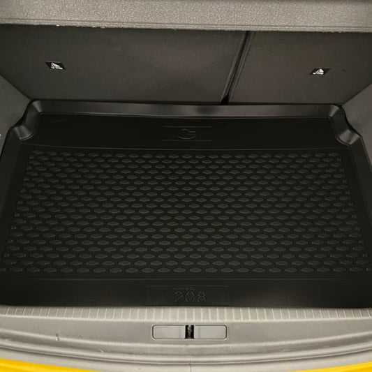Berkfield Car Boot Mat for Peugeot 208 (2018-), e-208 (2020-) Rubber