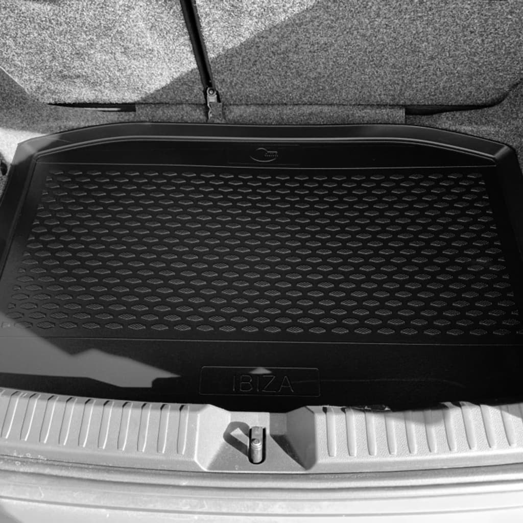 Berkfield Car Boot Mat for Seat IBIZA (2017-) - Lower Floor Rubber