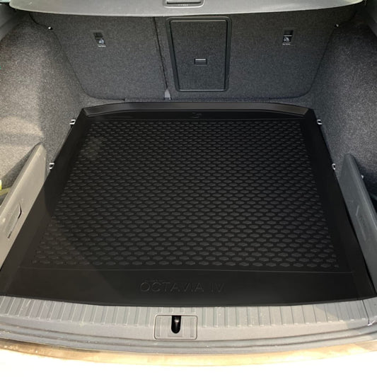 Berkfield Car Boot Mat for Ç__�__�__koda OCTAVIA IV Combi (2020-) Rubber