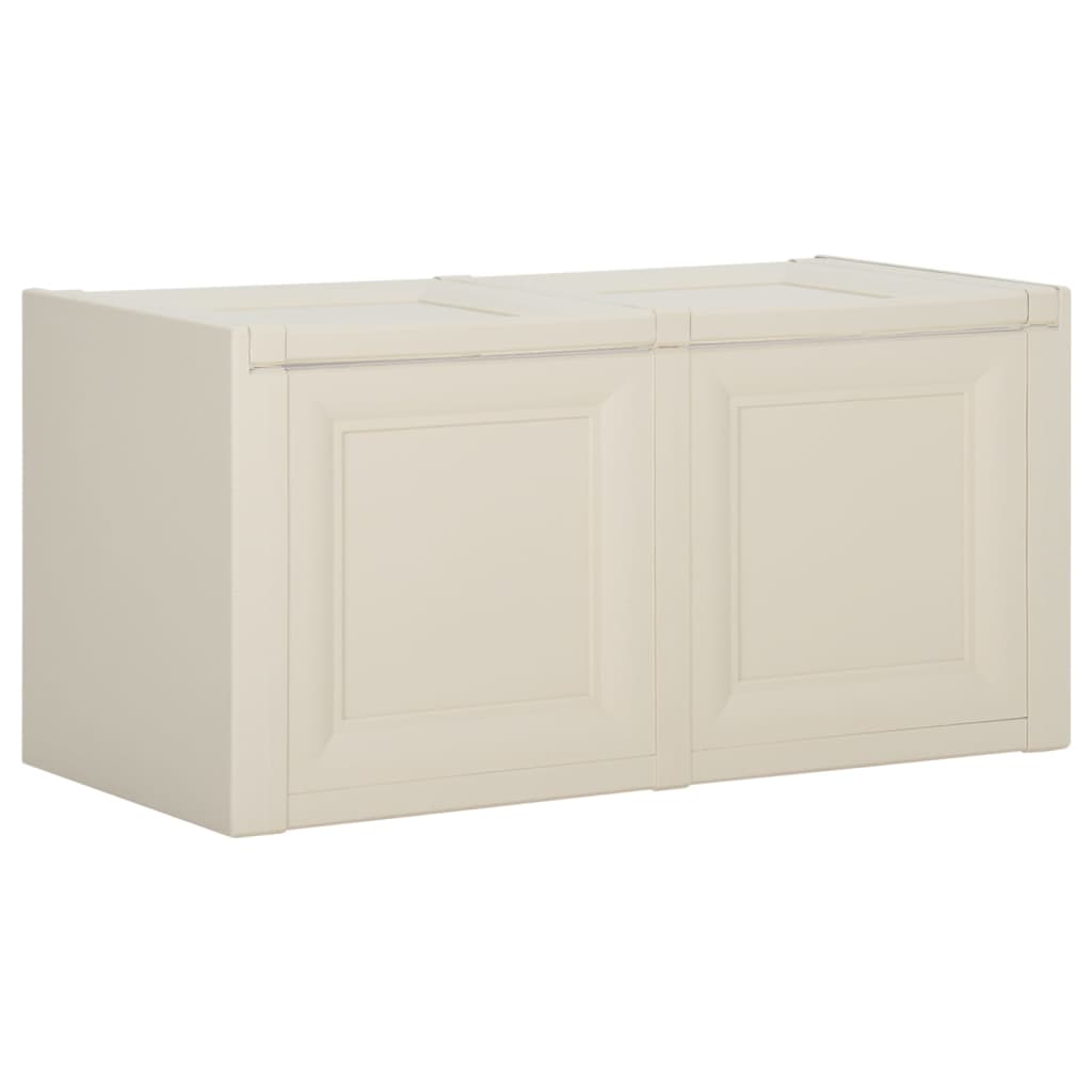 Berkfield Cushion Box Vanilla Ice 86x40x42 cm 85 L