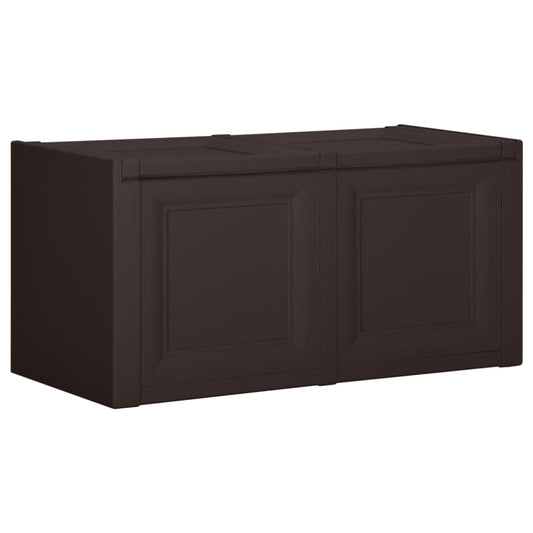 Berkfield Cushion Box Brown 86x40x42 cm