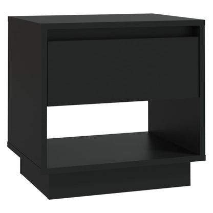 Berkfield Bedside Cabinets 2 pcs Black 45x34x44 cm Engineered Wood