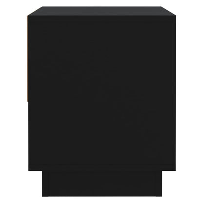 Berkfield Bedside Cabinets 2 pcs Black 45x34x44 cm Engineered Wood