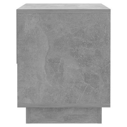 Berkfield Bedside Cabinet Concrete Grey 45x34x44 cm Engineered Wood