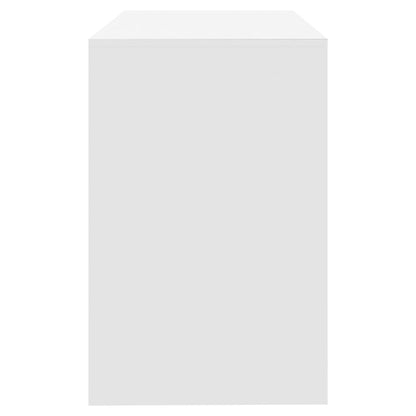 Berkfield Desk White 101x50x76.5 cm Engineered Wood
