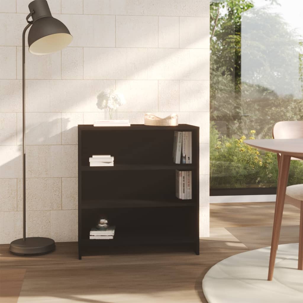 Berkfield Sideboard Black 70x40.5x75 cm Engineered Wood