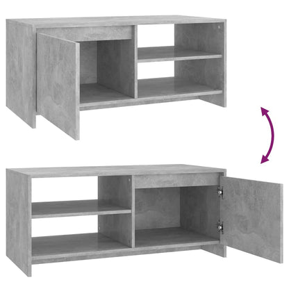 Berkfield Coffee Table Concrete Grey 102x50x45 cm Engineered Wood