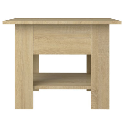 Berkfield Coffee Table Sonoma Oak 55x55x42 cm Engineered Wood