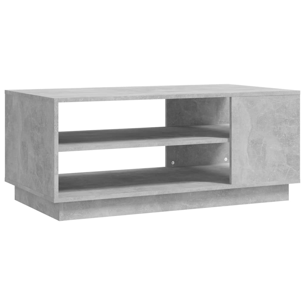 Berkfield Coffee Table Concrete Grey 102x55x43 cm Engineered Wood