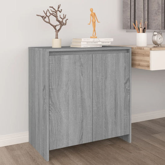 Berkfield Sideboard Grey Sonoma 70x41x75 cm Engineered Wood