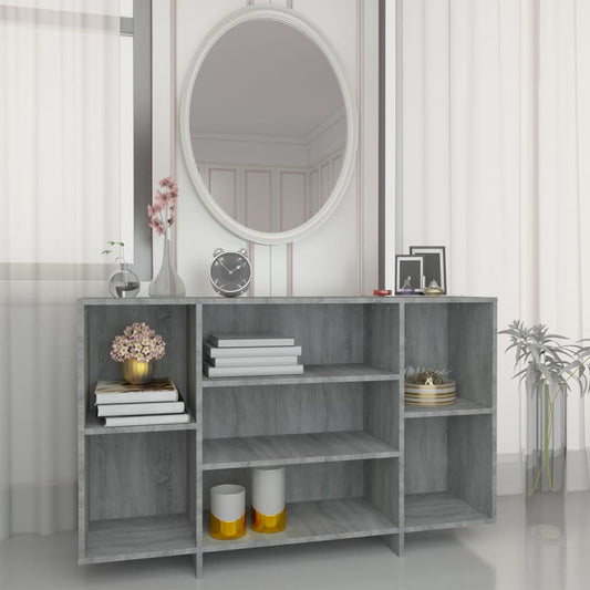 Berkfield Sideboard Grey Sonoma 120x30x75 cm Engineered Wood